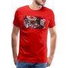 T-shirt Rouge Big Block Chevy - rouge
