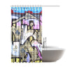 Rideau de douche Graffiti Miami-Maison et jardin > Accessoires de salle de bain > Rideaux de douche-Urban Corner