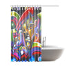 Rideau de douche Graffiti Bronx-Maison et jardin > Accessoires de salle de bain > Rideaux de douche-Urban Corner