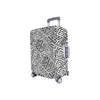 case-protection-géométrique-noir-blanc Luggage Cover (18"-21") (Small)-Bags-Urban Corner