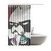 Rideau de douche Graffiti Panda-Maison et jardin > Accessoires de salle de bain > Rideaux de douche-Urban Corner