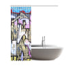 Rideau de douche Graffiti Miami-Maison et jardin > Accessoires de salle de bain > Rideaux de douche-Urban Corner