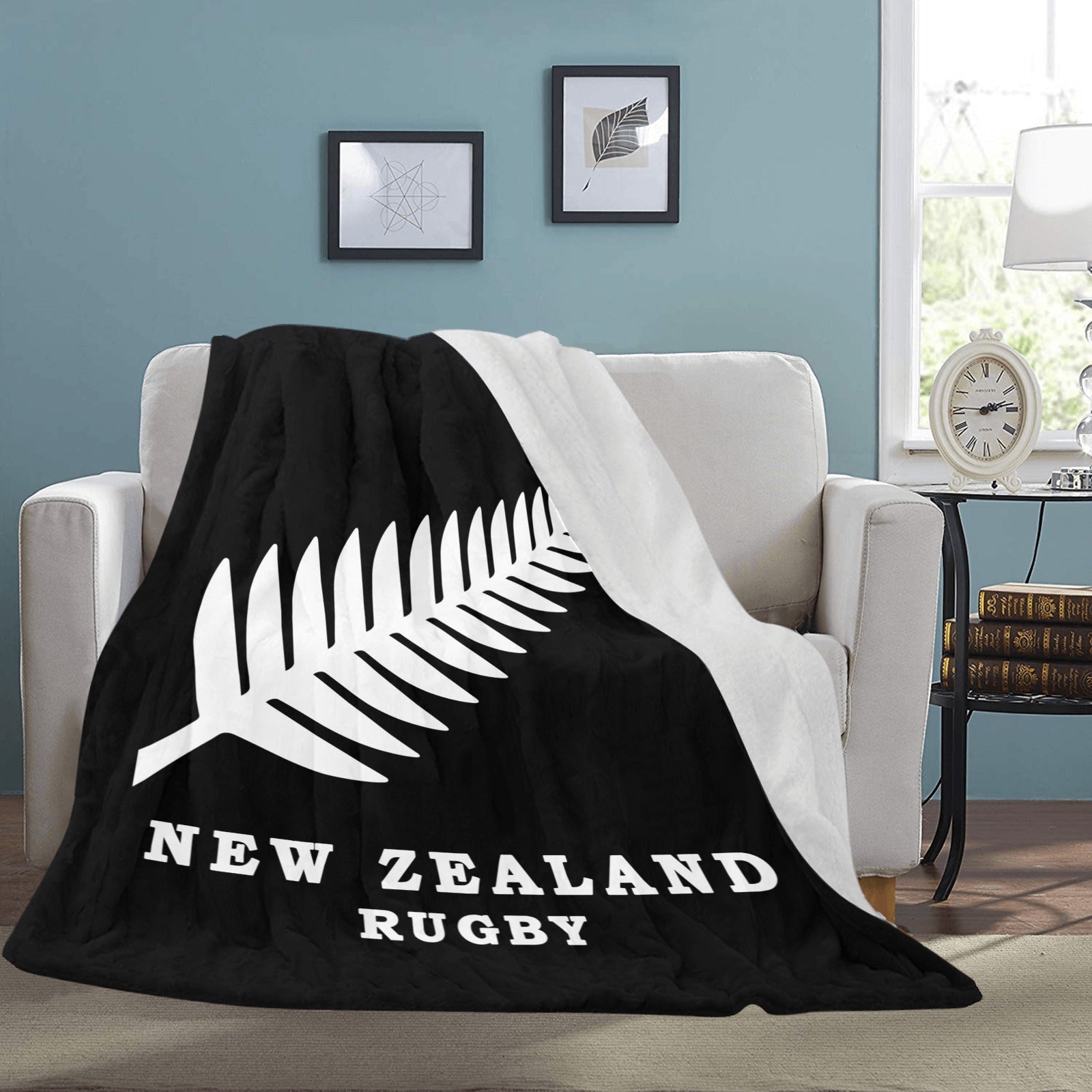 Badge Nouvelle-Zélande - All Blacks – King Drapeaux Badge Nouvelle-Zélande - All Blacks – King Drapeaux