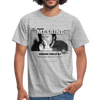 T-shirt Homme Jacques Mesrine - gris chiné