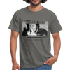 T-shirt Homme Jacques Mesrine - gris graphite