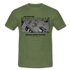 T-shirt Acid House - vert militaire
