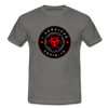 T-shirt I Survived Covid-19 Red Edition - gris graphite