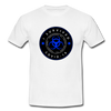 T-shirt I Survived Covid-19 Blue Edition - blanc