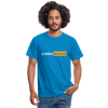 T-shirt Homme Listen Techno - bleu royal