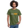 T-shirt Homme Listen Techno - vert militaire