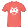 T-shirt Homme Invader - corail