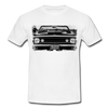 T-shirt American Muscle Car - blanc