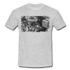 T-shirt American Big Block - gris chiné