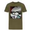T-shirt Graffiti Panda - kaki