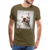 T-shirt Pitbull - kaki