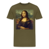 T-shirt Mona Lisa - kaki
