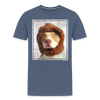 T-shirt Pitbull Fashion - bleu chiné
