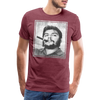 T-shirt Che Guevara - rouge bordeaux chiné