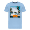 T-shirt Surf Lifestyle - ciel