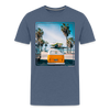 T-shirt Surf Lifestyle - bleu chiné
