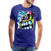 T-shirt Graffiti Monster - bleu roi