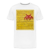T-shirt Invader Pixel Art - blanc
