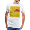 T-shirt Invader Pixel Art - blanc