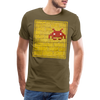 T-shirt Invader Pixel Art - kaki