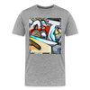 T-shirt Street Life - gris chiné