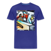 T-shirt Street Life - bleu roi