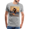 T-shirt Skateboarding Invert - gris chiné