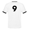 T-shirt homme à bords contrastés Germany - blanc/noir