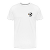 T-shirt Premium Homme Skull Plug - blanc