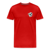 T-shirt Premium Homme Skull Plug - rouge