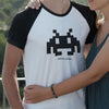T-shirt Raglan Space Invader-T-Shirt Homme Raglan-Urban Corner